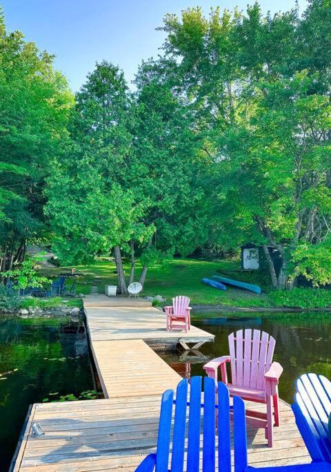 Waterfront Haliburton, All Season, Fully Equipped Cottage! Dış mekan fotoğraf